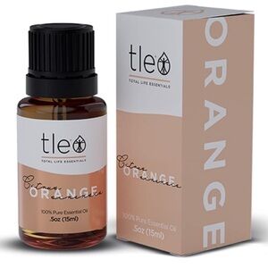 TLEO Total Life Essentials Premium Therapeutic Grade Orange Essential Oil.